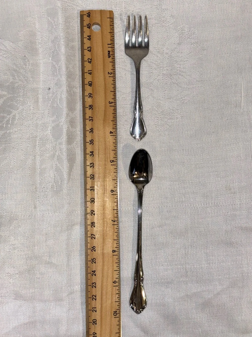 Vintage Mixed Flatware Lot Child Spoon Fork Butter Spreader Demitasse Spoon
